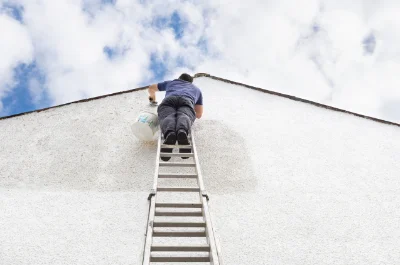 Peinture extérieure à Luchy — façades et ravalement
